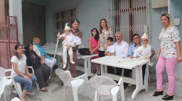 Oğur ailesinin mutlu günü