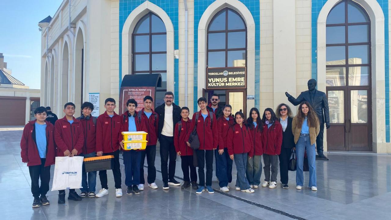 Sarıçam'ın Gençleri Akdeniz'de Fırtına Gibi Esti