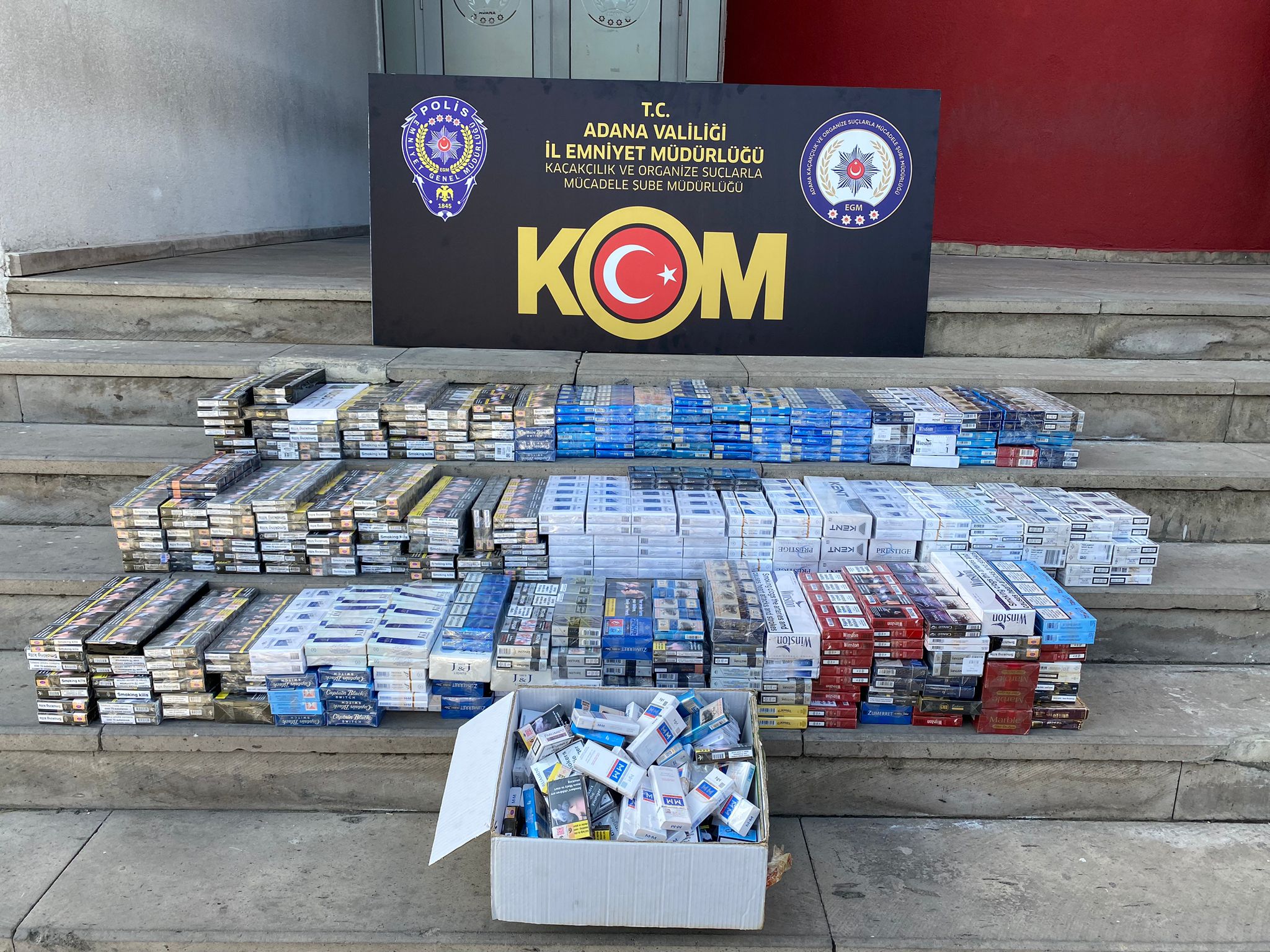 Adana Polisi Kaçakçılara Göz Açtırmıyor