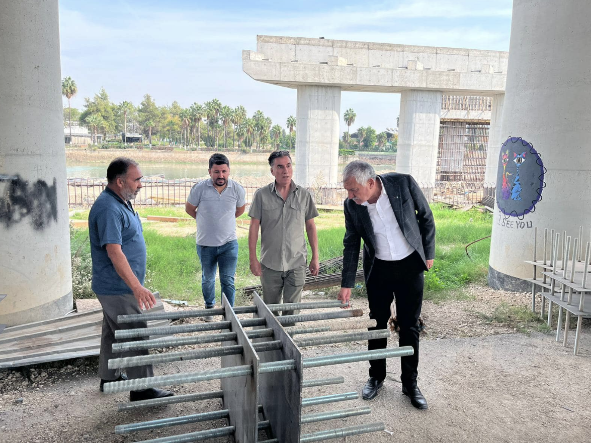 Başkan Zeydan Karalar, Alt Geçit ve Köprü Çalışmalarını Denetledi
