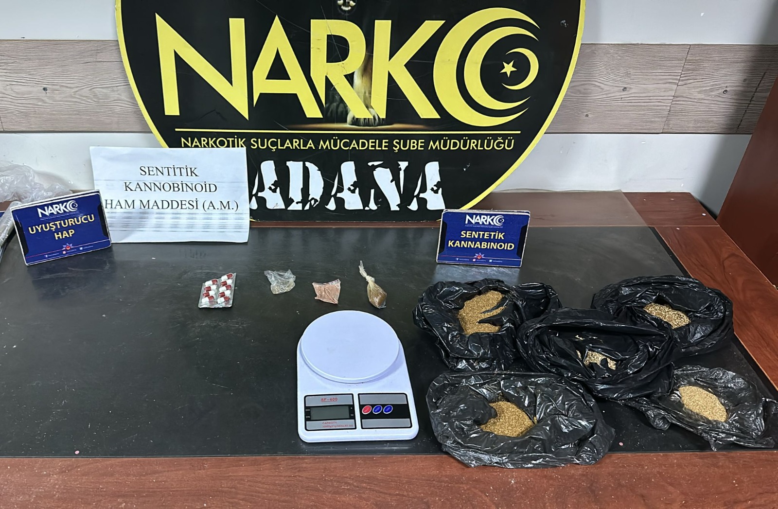 Adana'da Uyuşturucu Operasyonu