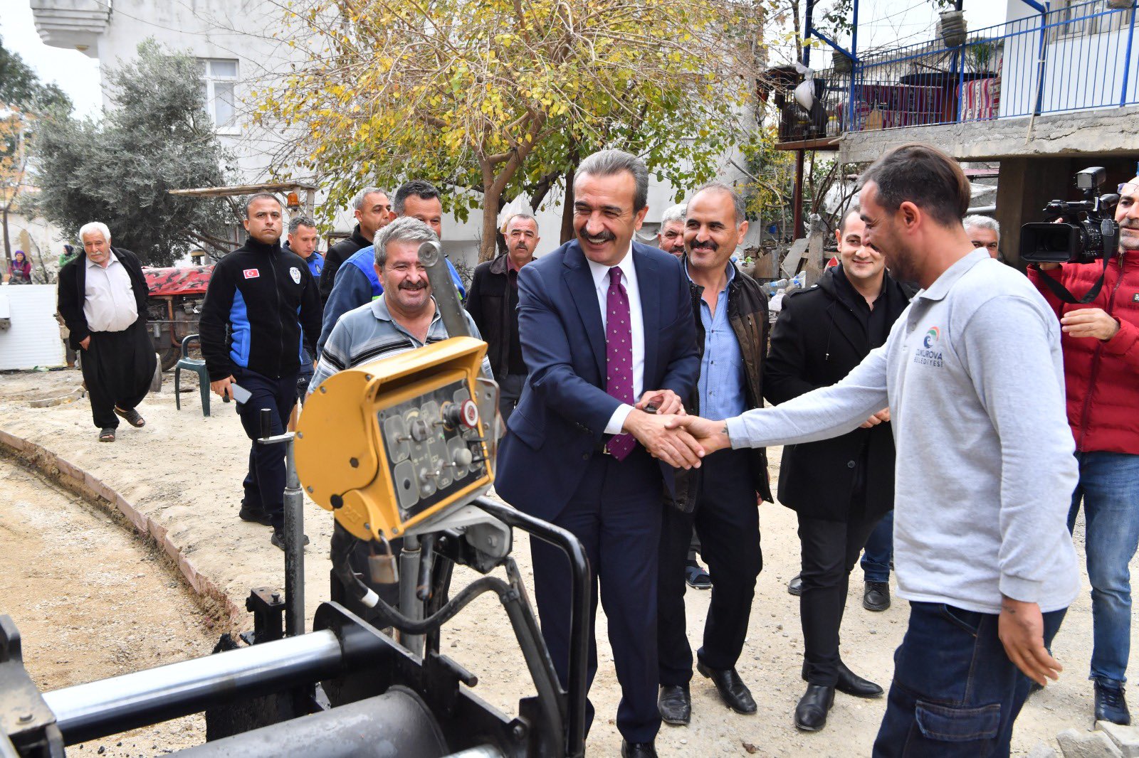 Başkan Çetin’e Dörtler’de Sıcak Karşılama