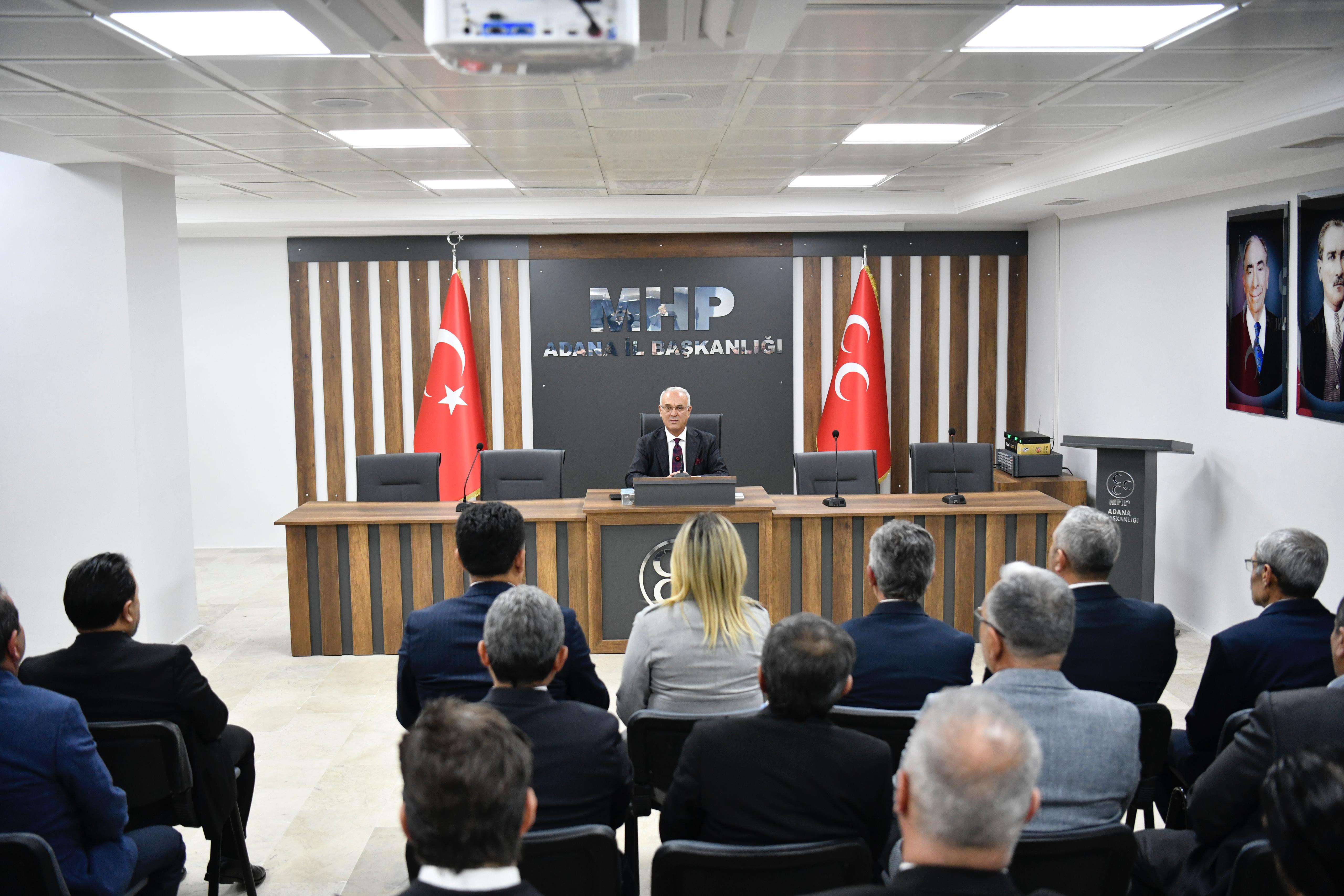MHP Adana’da Adaylarla İlk Toplantı