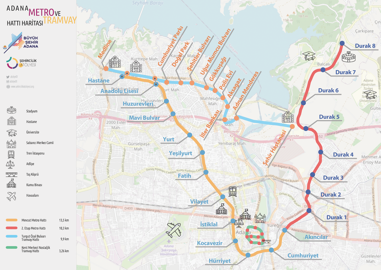 Adana Metrosu’nun 2.Etabı Onaylandı