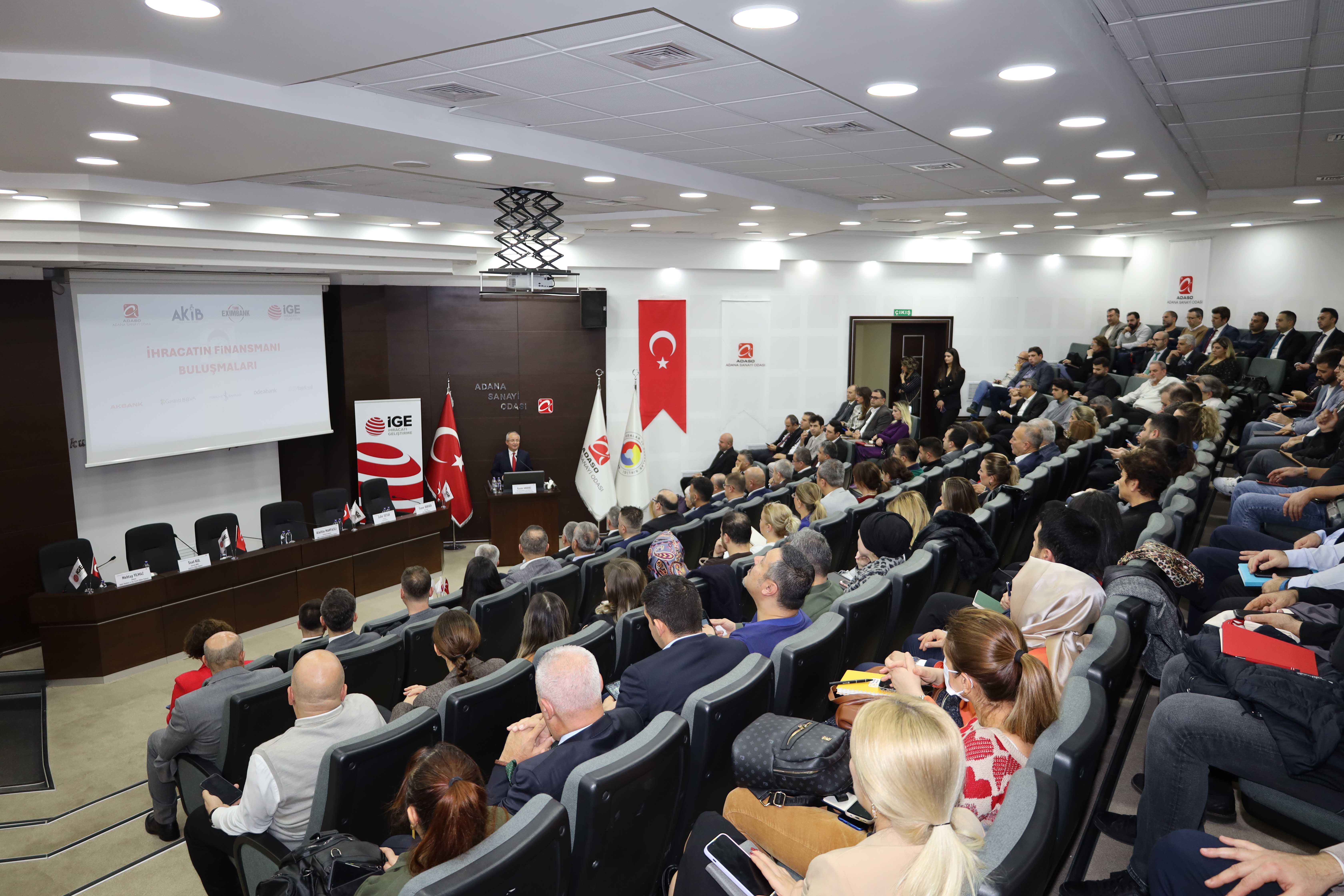 İhracatın Finansmanı Buluşmaları Adana’da Gerçekleştirildi