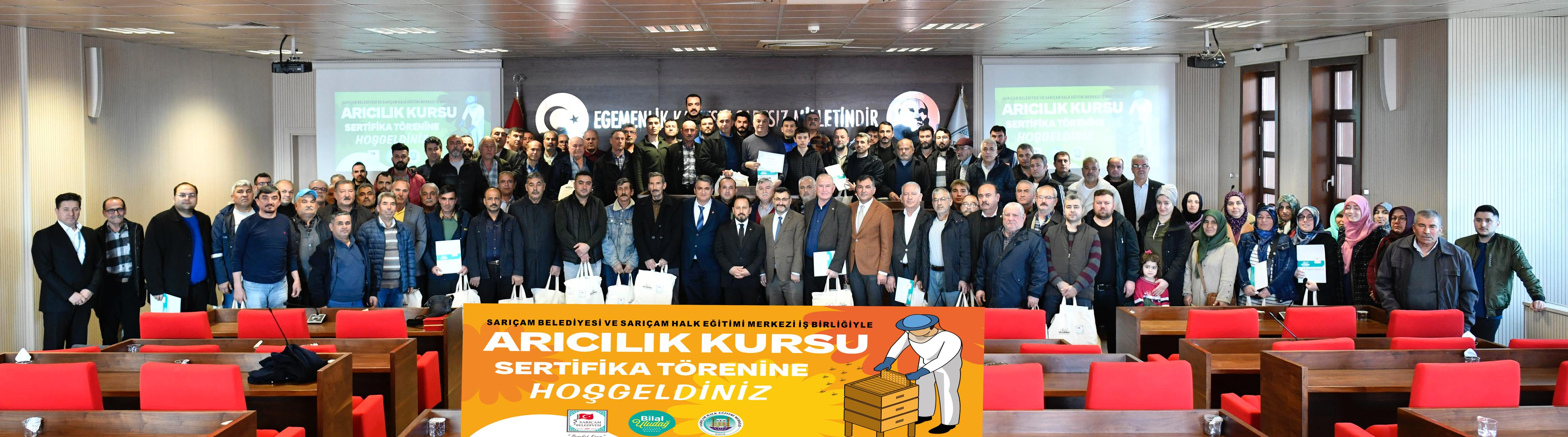 Sarıçam Belediyesinden Arıcılık Kursu