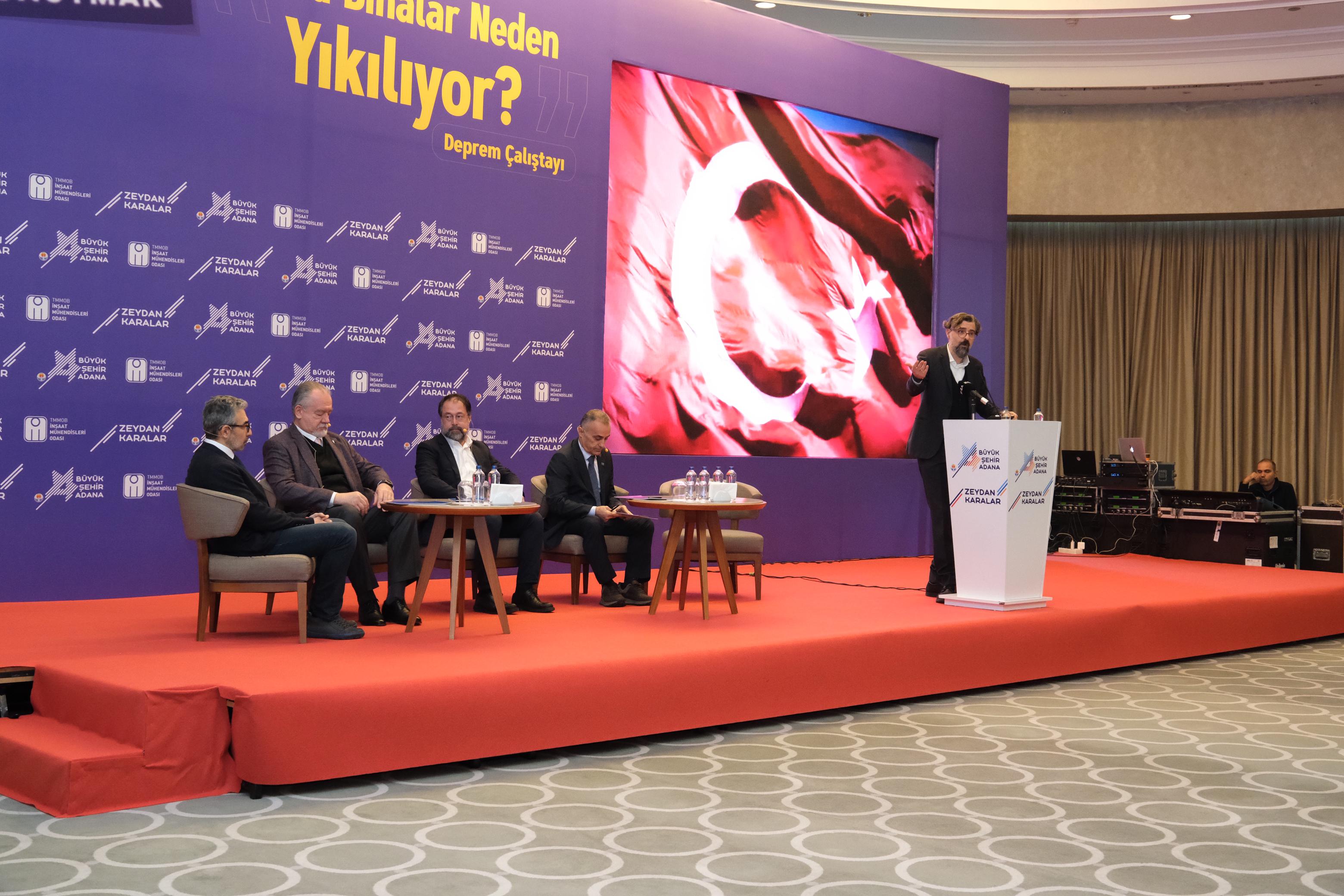“Bu Binalar Neden Yıkılıyor” Konulu Deprem Çalıştayı