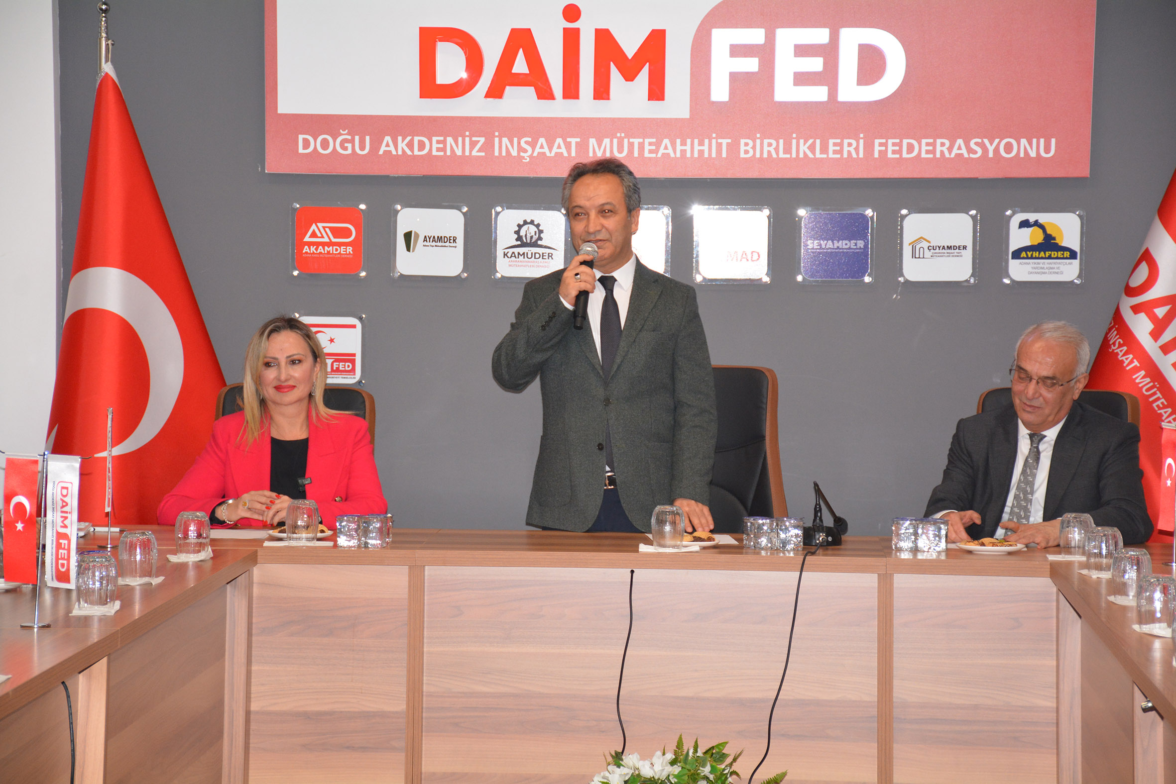 MHP Heyetinden DAİMFED'e Ziyaret