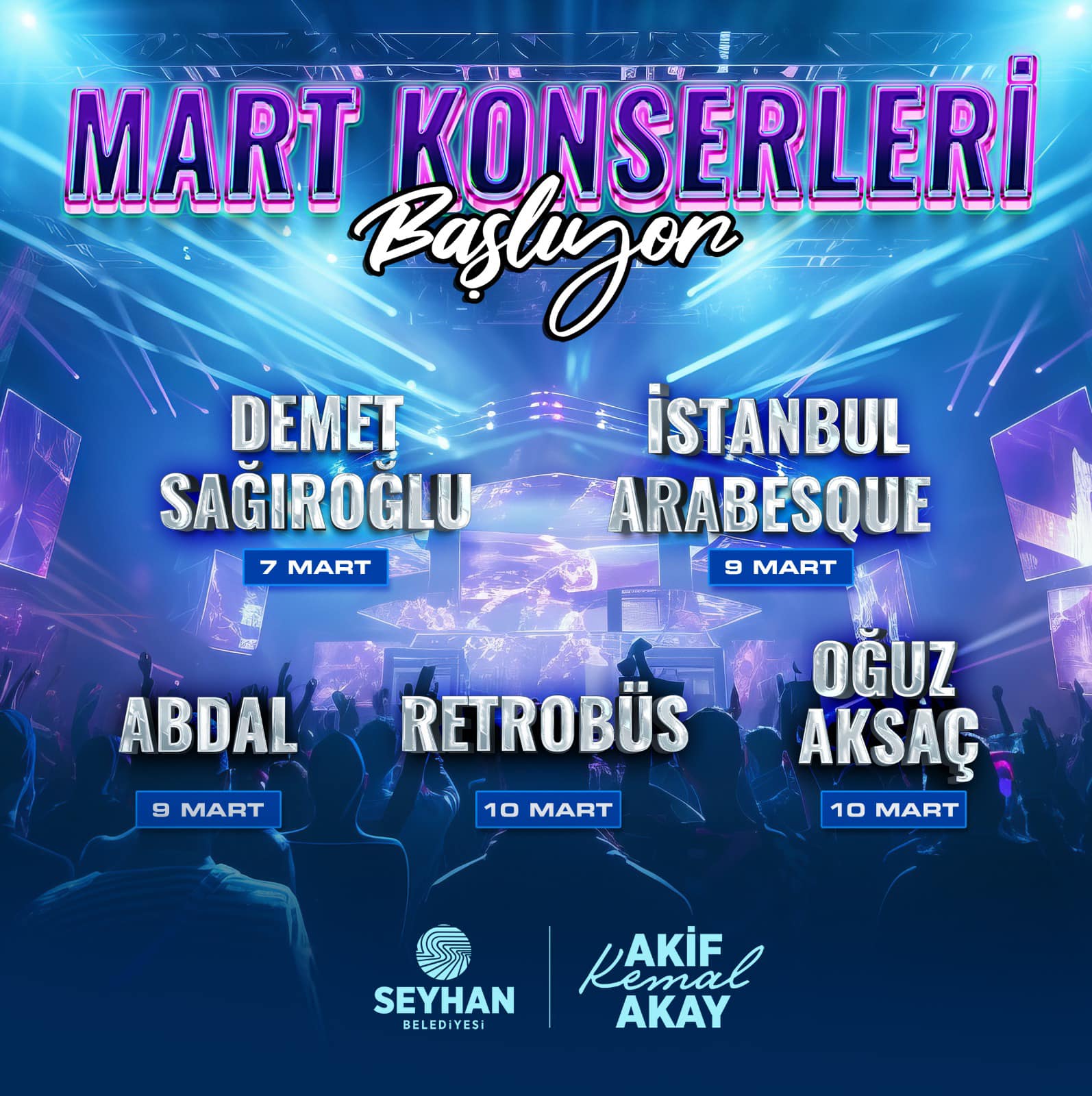 Seyhan’da Konser Vakti!
