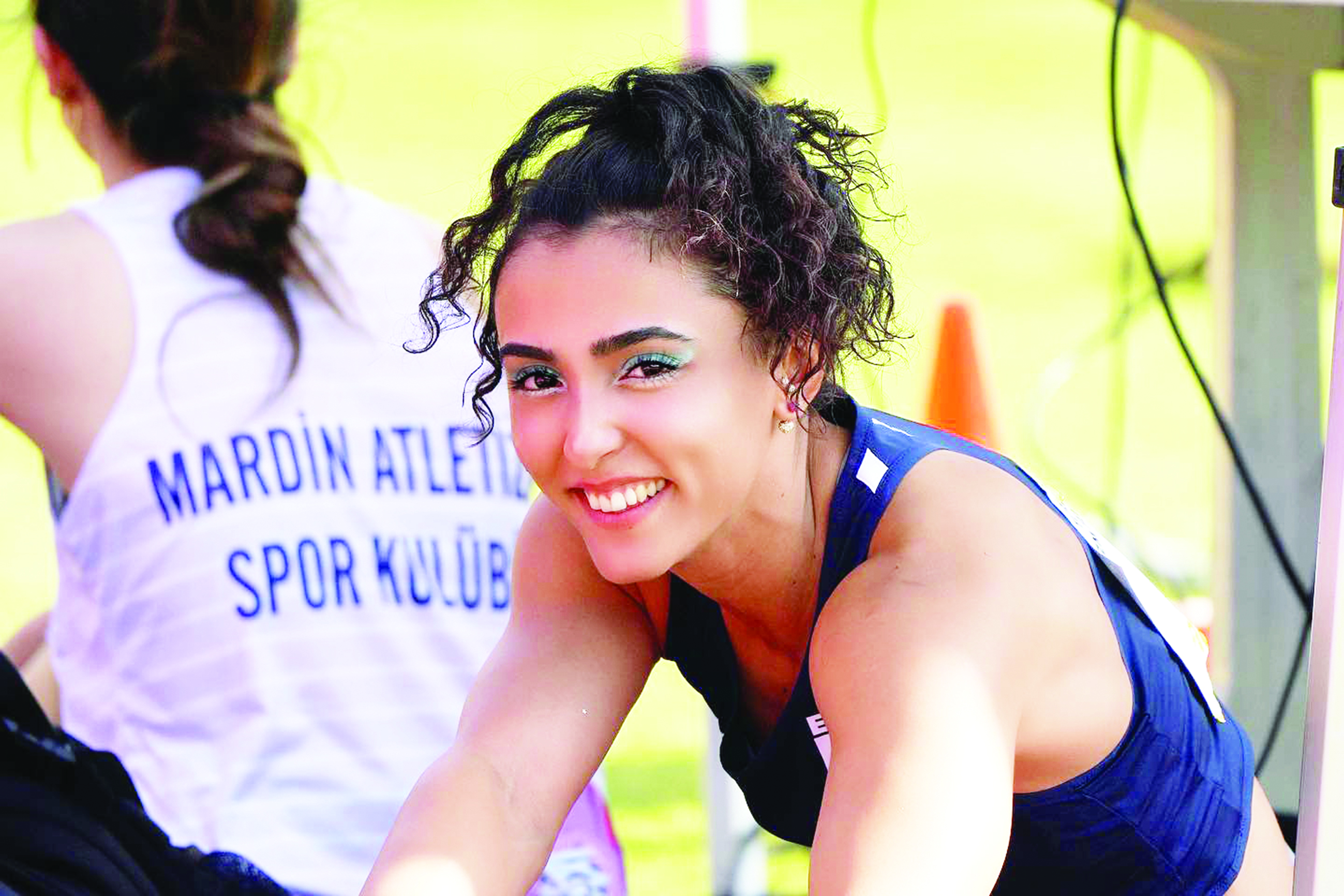 Demet Parlak Bronz Madalyaya Uçtu