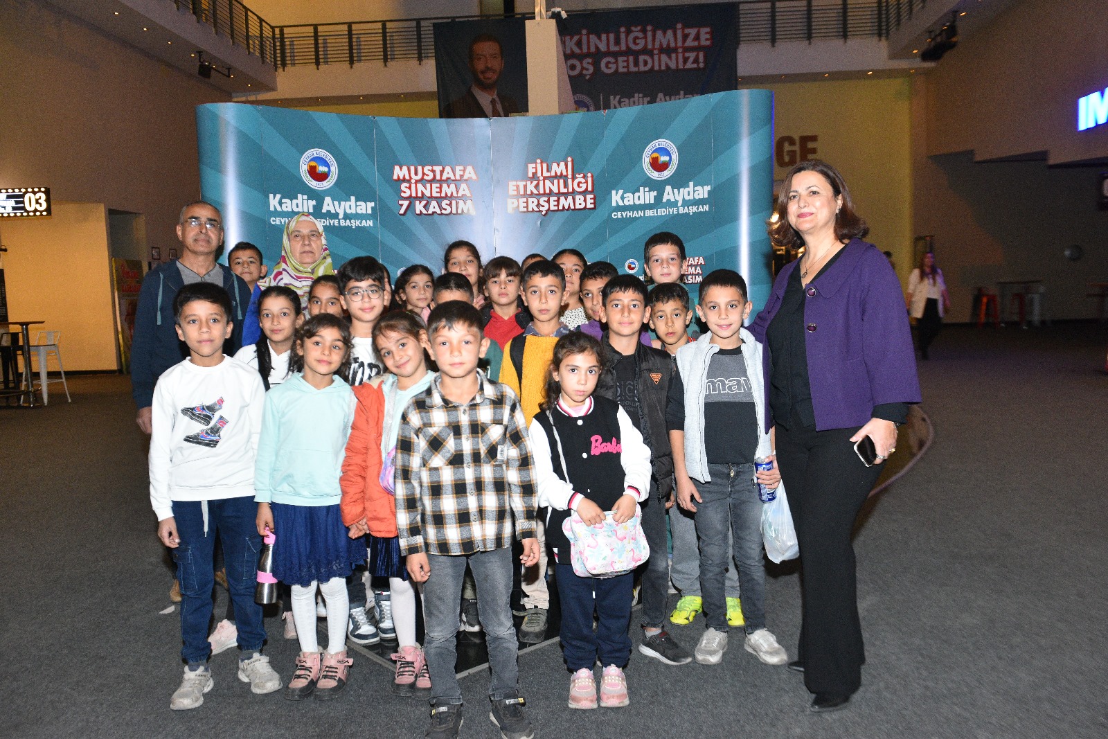 Ceyhanlı Öğrenciler "Mustafa" Filmi İle Atatürk'ün Hayatını İzledi