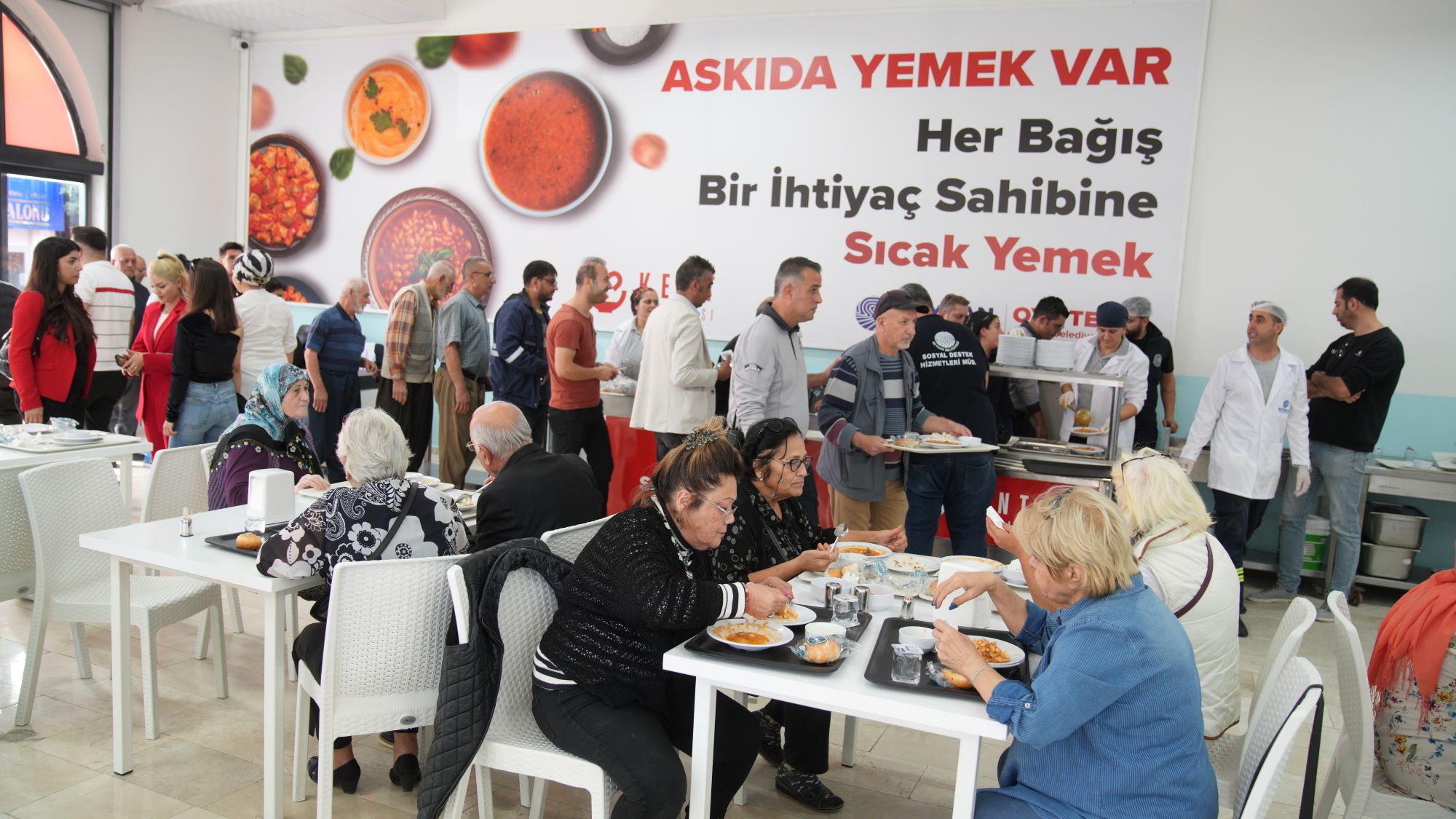 Askıda Yemeğe Teşekkür Plaketi