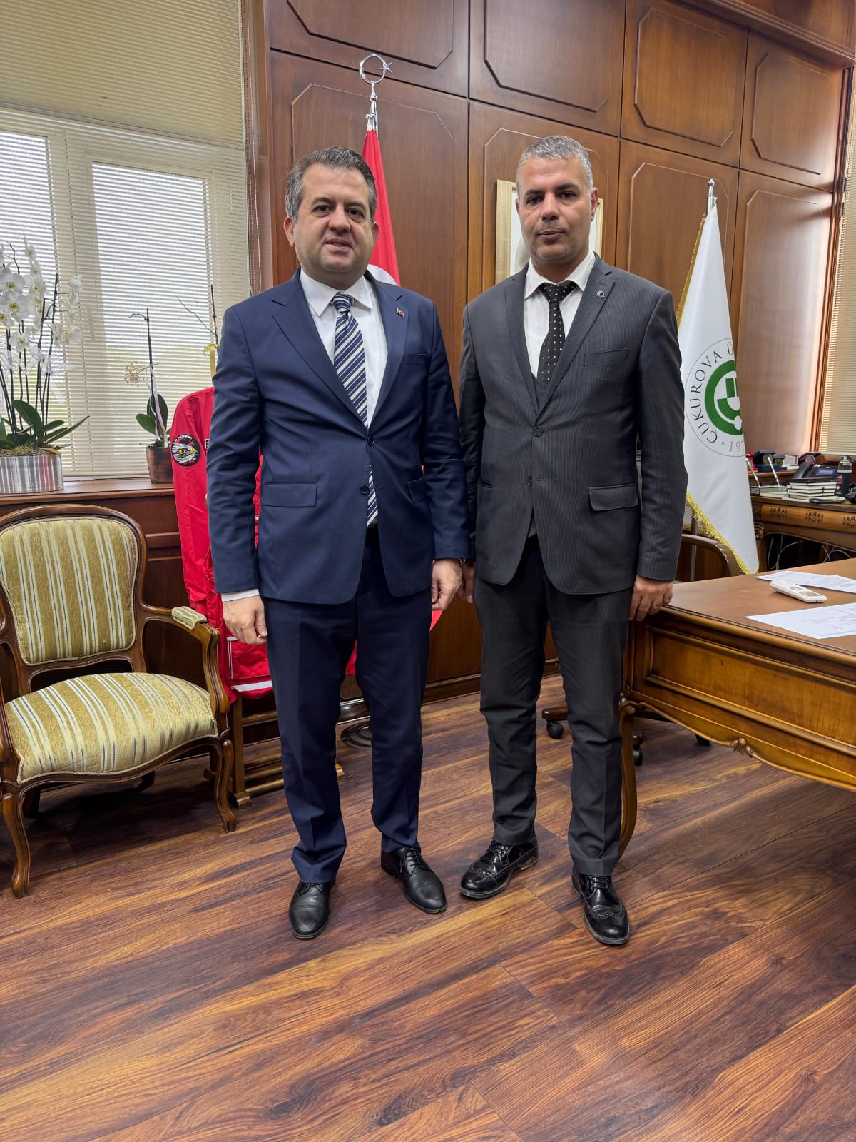 MAR-DAD Yöneticileri Rektör Prof.Dr. Beriş’i Ziyaret Etti