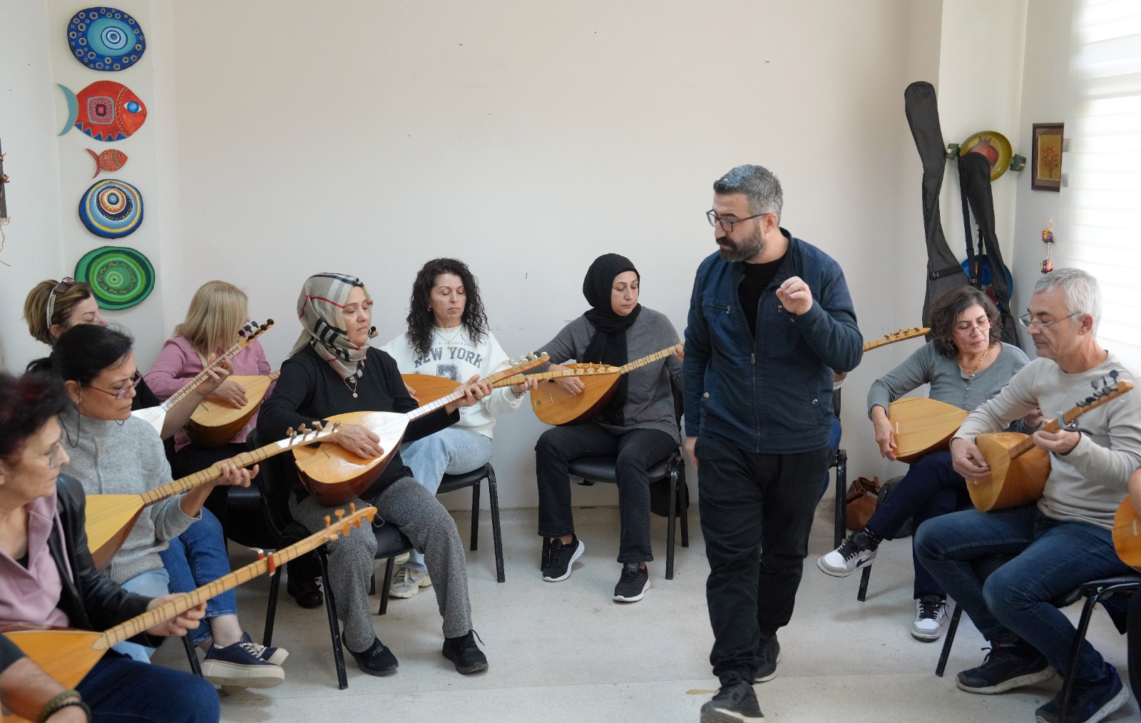 Çukurova'da ''Saz Kursu''na Yoğun İlgi