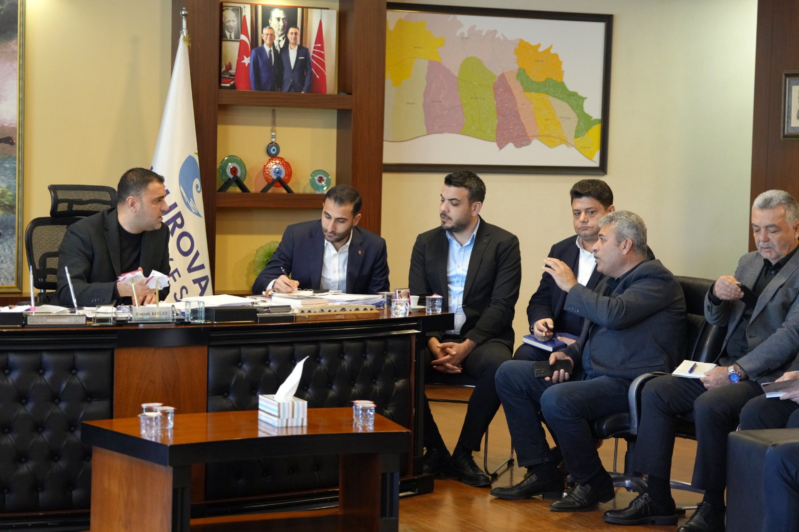 Başkan Kozay Muhtarlarla Buluştu