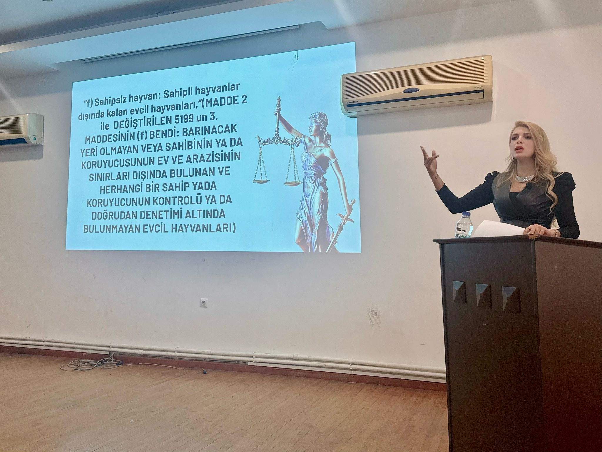 Stajyer Avukatlara “Hayvan Hakları” Semineri