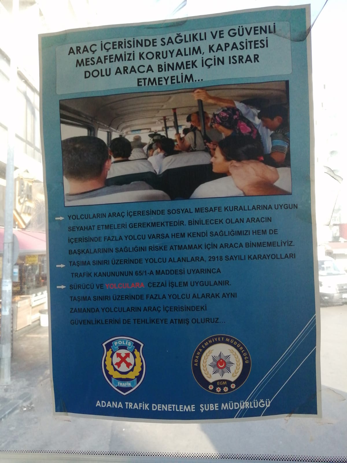 TOPLU ULAŞIM DENETİMLERİNDE "SALDIM ÇAYIRA, MEVLÂM KAYIRA!"