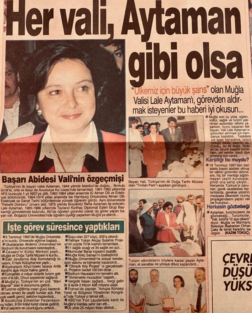 İlk Kadın Valimizle 'Bürokraside Kadın'