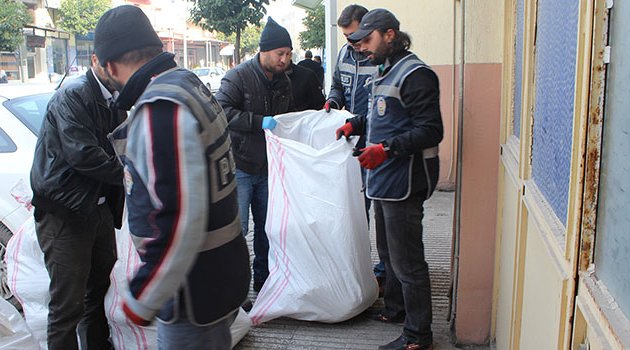 105 kilo esrar ele geçirildi