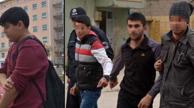 14 yaşındaki öğrencinin parası ve cep telefonunu gasp ettiler