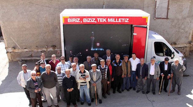 15 Temmuz belgeseli ilçelerde