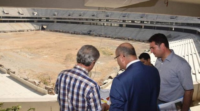 Adana Şehir Stadı inşaatı tüm hızıyla devam ediyor