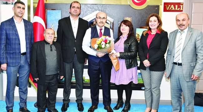 Derneklerden Vali Demirtaş’a ziyaret
