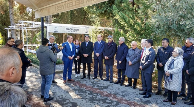 Ege Bagatur vefatının 28.yılında anıldı
