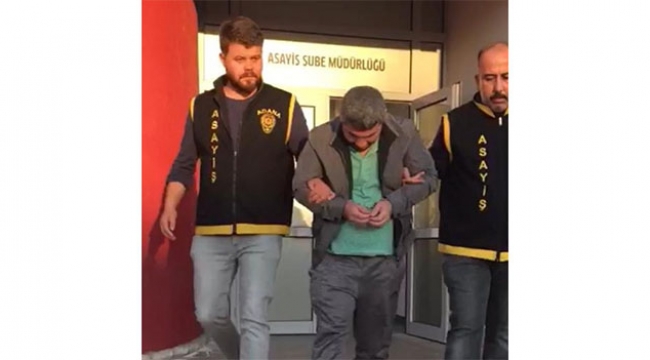 Firari hükümlü yangın merdiveninde yakalandı
