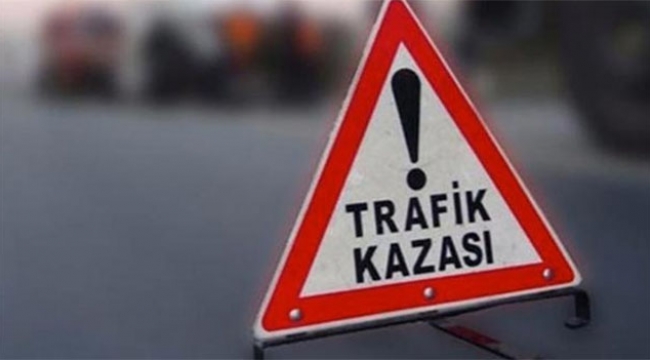 Kontrolden çıkan otobüs duvara çarptı