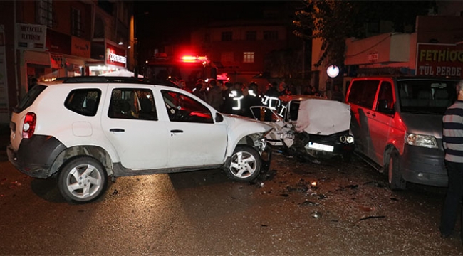 Adana’da trafik kazası