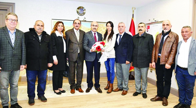 Alevi derneklerinden Vali Demirtaş’a ziyaret
