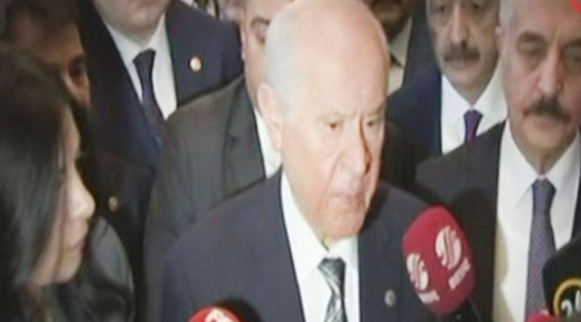 Bahçeli'den başkanlık açıklaması