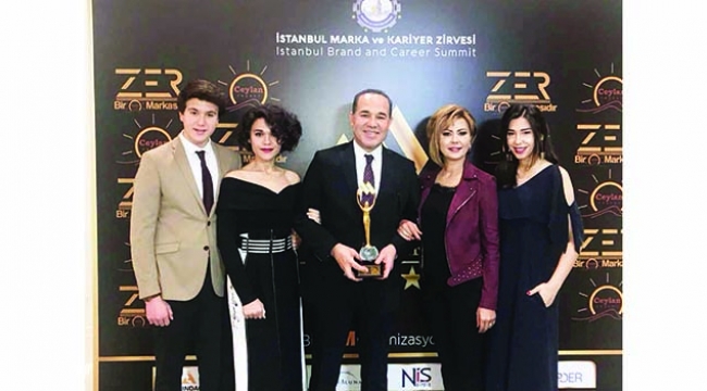 Başkan Sözlü’ye bir ödül daha