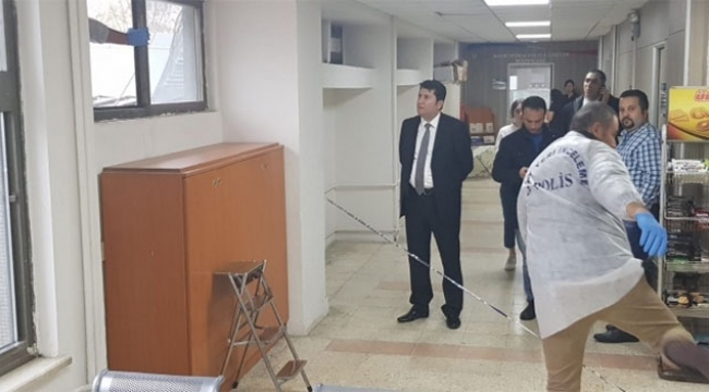 Belediye başkanıyla görüşemek istedi görüşemeyince silaha sarıldı
