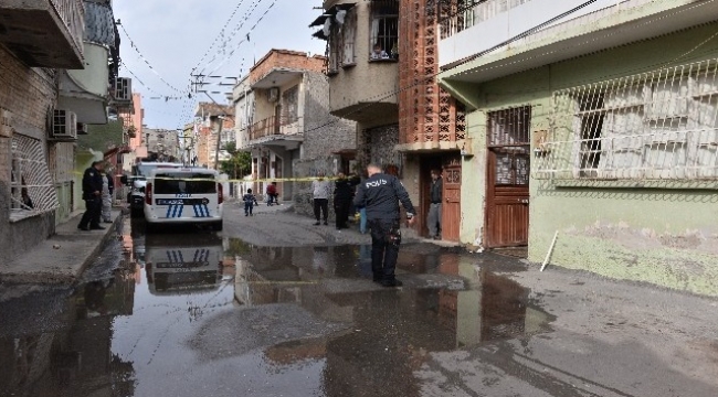 Damadına ateş etti su borusunu vurdu
