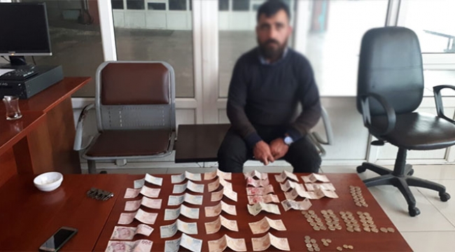 Dilencinin üzerinden çıkan para şok etti