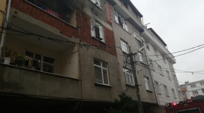 Elektrikli soba yangın çıkardı