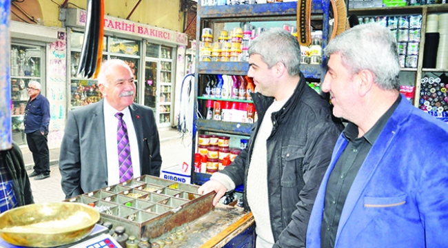 Esnaf can suyu bekliyor’