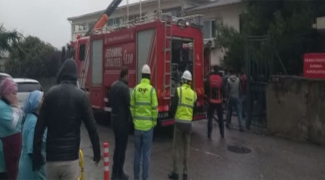 Fabrikada korkutan yangın