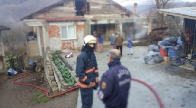 Kalorifer kazanı patladı