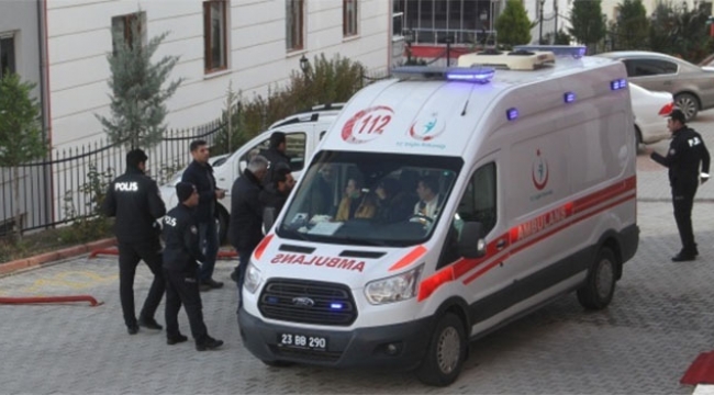 Karısına ateş etti, kızını vurdu
