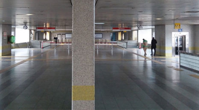 Metro istasyonunda bir kişi intihar etti