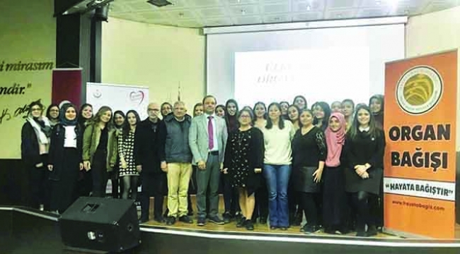 Organ bağışı ve organ  nakli konferansı verildi