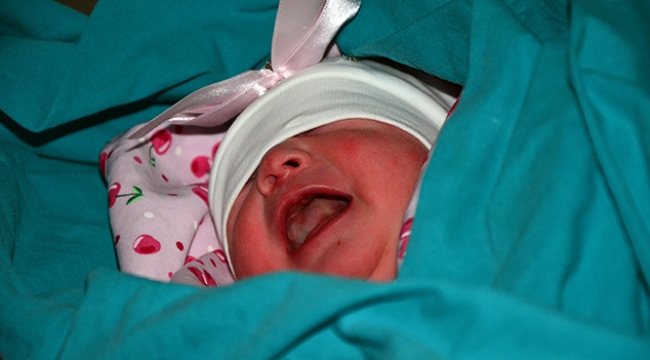 2019'un ilk bebeği “Zeynep” bebek oldu