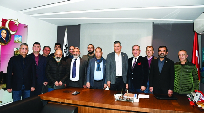 Ayhan Barut, iş dünyasıyla buluşup destek istedi