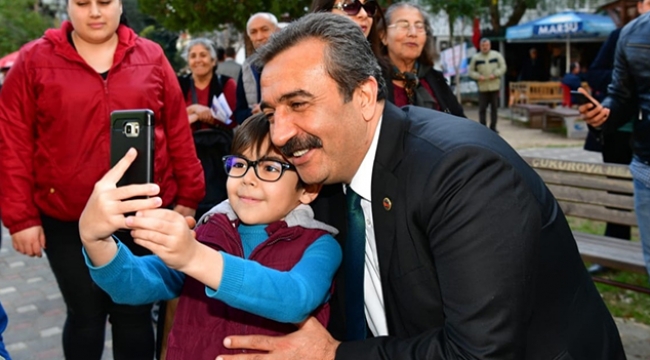 Başkan Çetin: Halkımızın tüm  isteklerine çözüm oluyoruz
