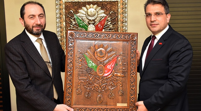 Başsavcı Yurdagül’e Rektör Alkan’dan anlamlı ziyaret