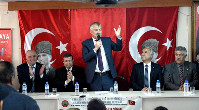 Emekliler Başkan Karalar’ı bağrına bastı
