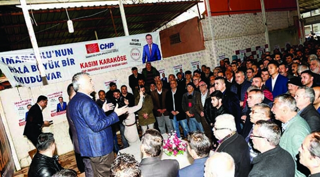 Karalar düğüne gitti mitinge dönüştü